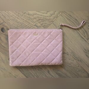 Authentic Kate Spade Quilted Leather Clutch